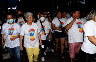 Governadora Regina Sousa elogia a ação solidária da Caminhada da Fraternidade